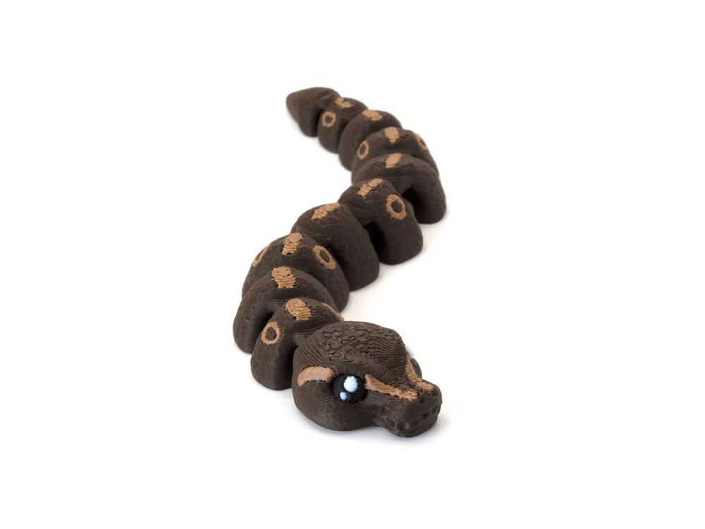 3D Printed Chibi Ball Python - Mini