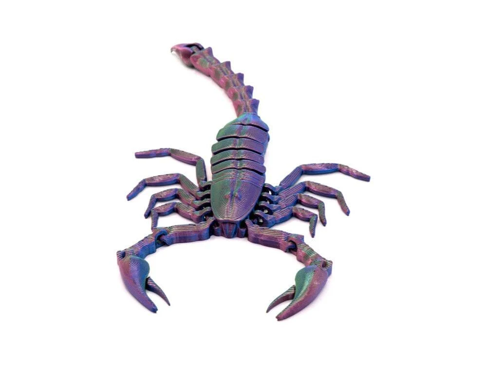 3D Printed Multi-Color Scorpion - Small