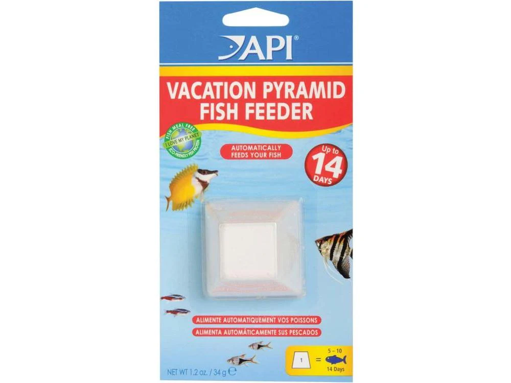 API Vacation Pyramid Fish Feeder