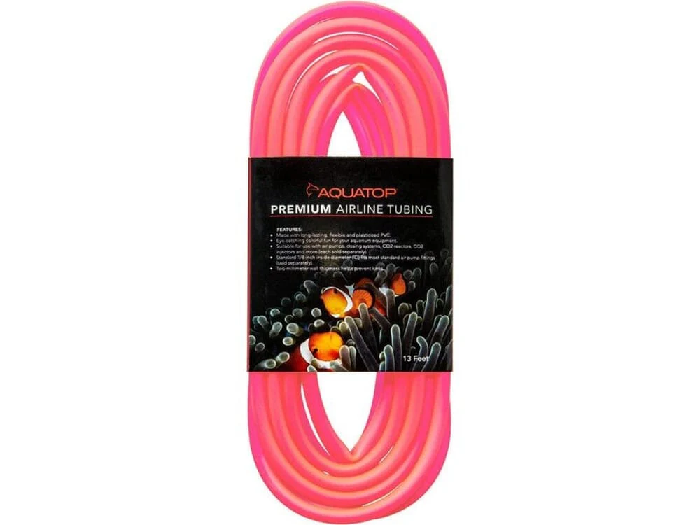 Aquatop Airline Tubing Neon Red, 1ea/13 ft - Image 2