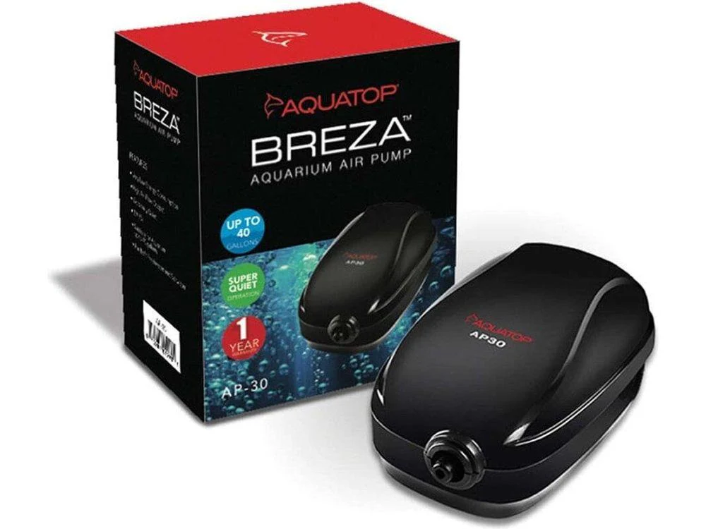 Aquatop BREZA Aquarium Air Pump Up to 50gal