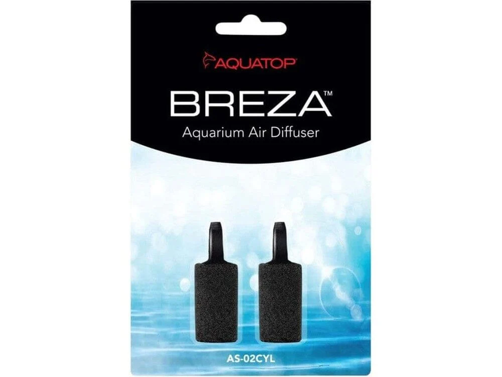 Aquatop BREZA Aquarium Diffuser Air Stone Black, 1ea/1 in, 2 pk - Image 2