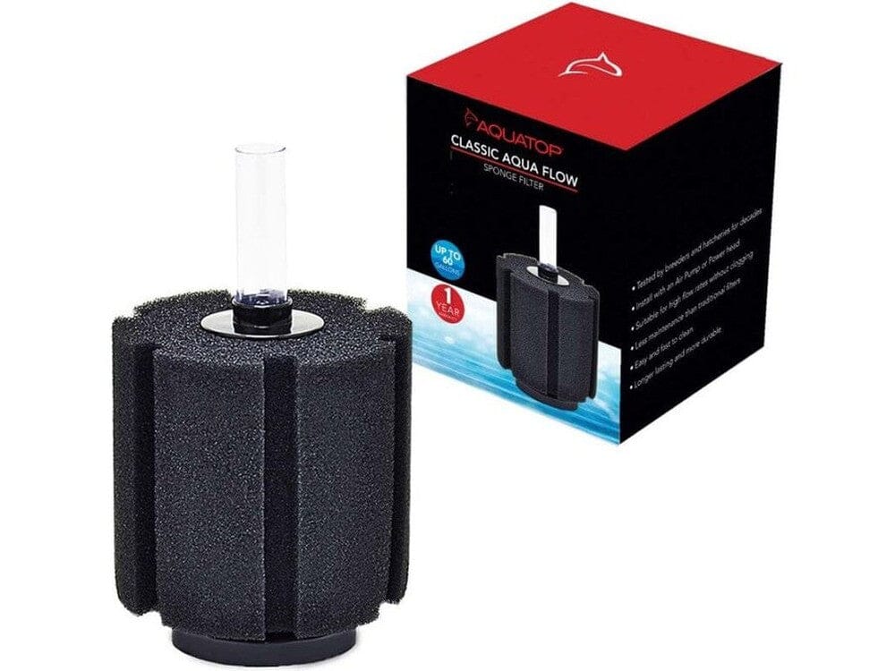 Aquatop Classic Aqua Flow CAF-60 Internal Sponge Filter Black, 1ea - Image 2