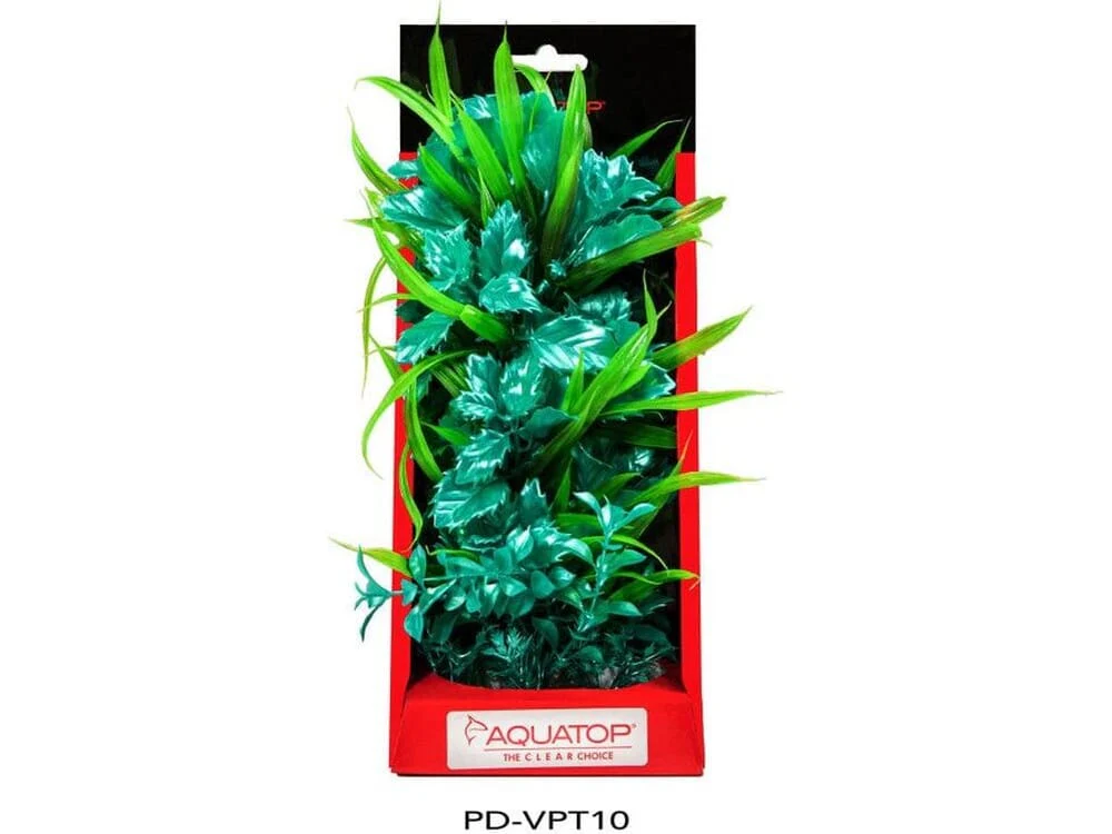 Aquatop Vibrant Passion Plant Turquoise, 1ea/10 in - Image 2