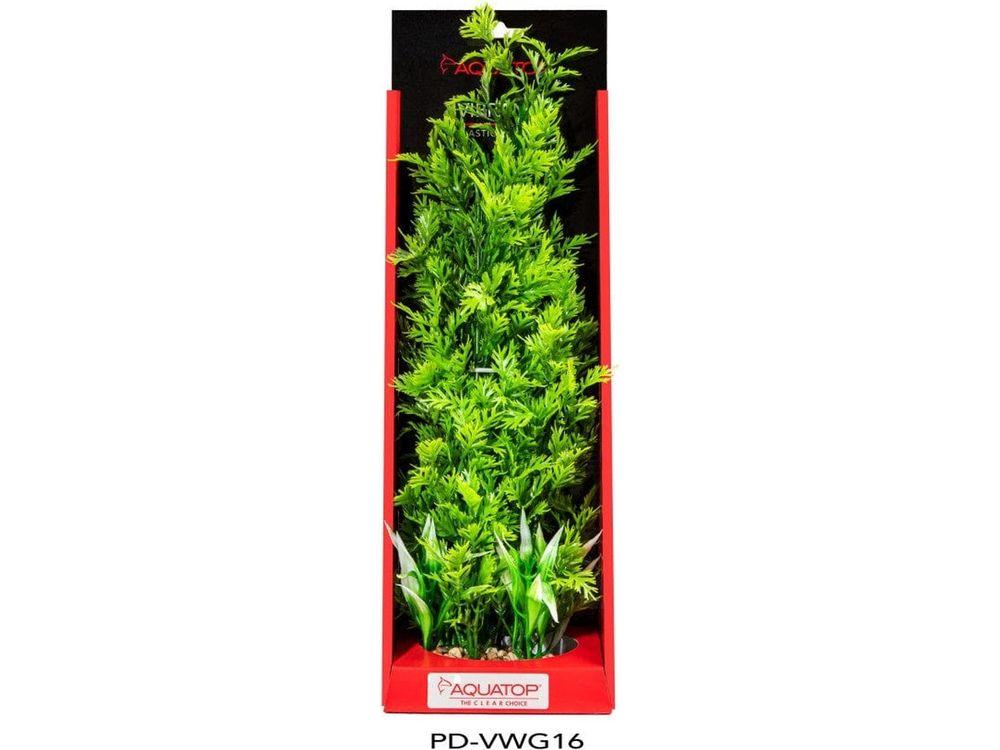 Aquatop Vibrant Wild Plant Green, 16 in