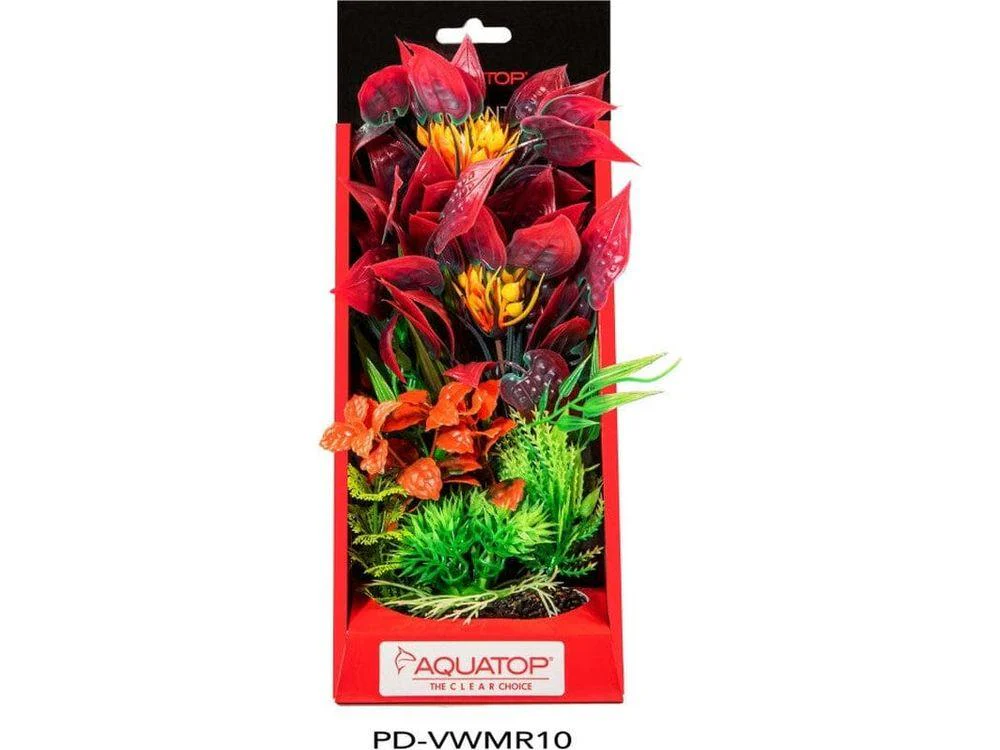 Aquatop Vibrant Wild Plant Mixed Red, 10 in