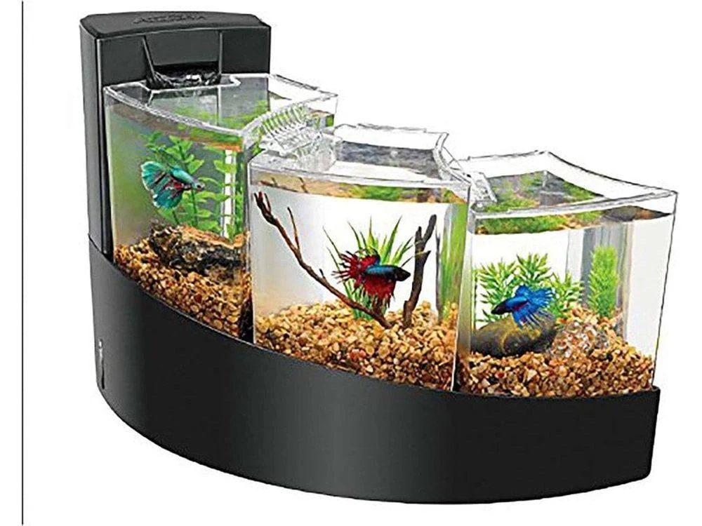 Aqueon Betta Falls Kit Black 1ea/One Size