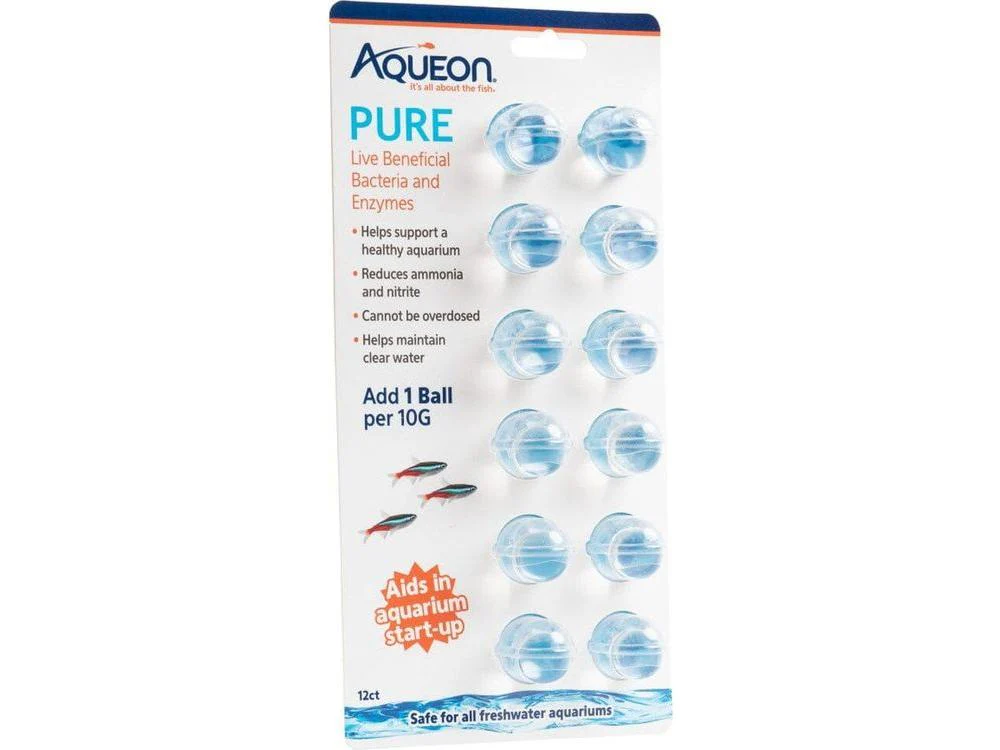 Aqueon PURE Live Beneficial Bacteria 12pk