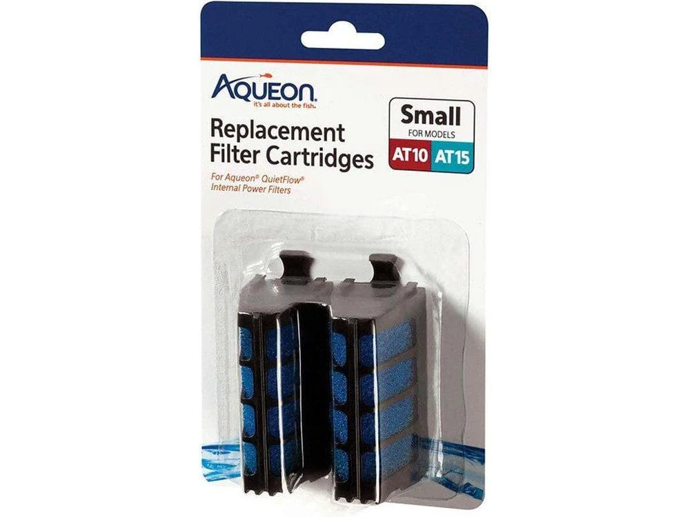 Aqueon Replacement Internal Filter Cartridge, Small, 2pk