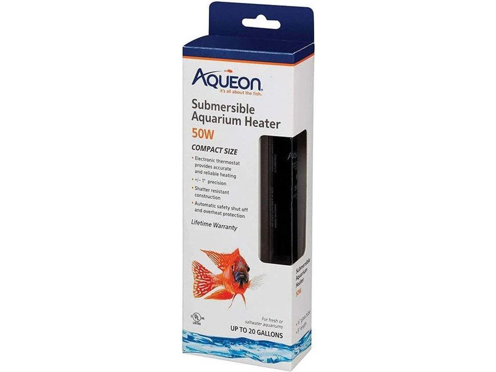 Aqueon Submersible Aquarium Heater 50W