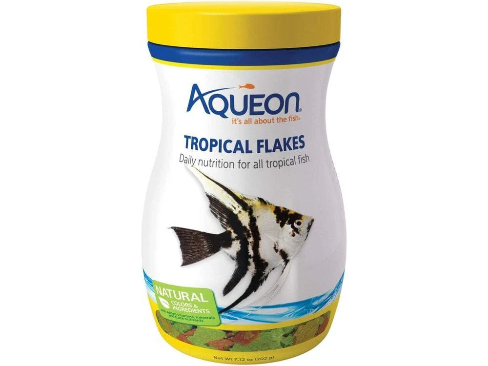 Aqueon Tropical Flakes Fish Food 7.12oz