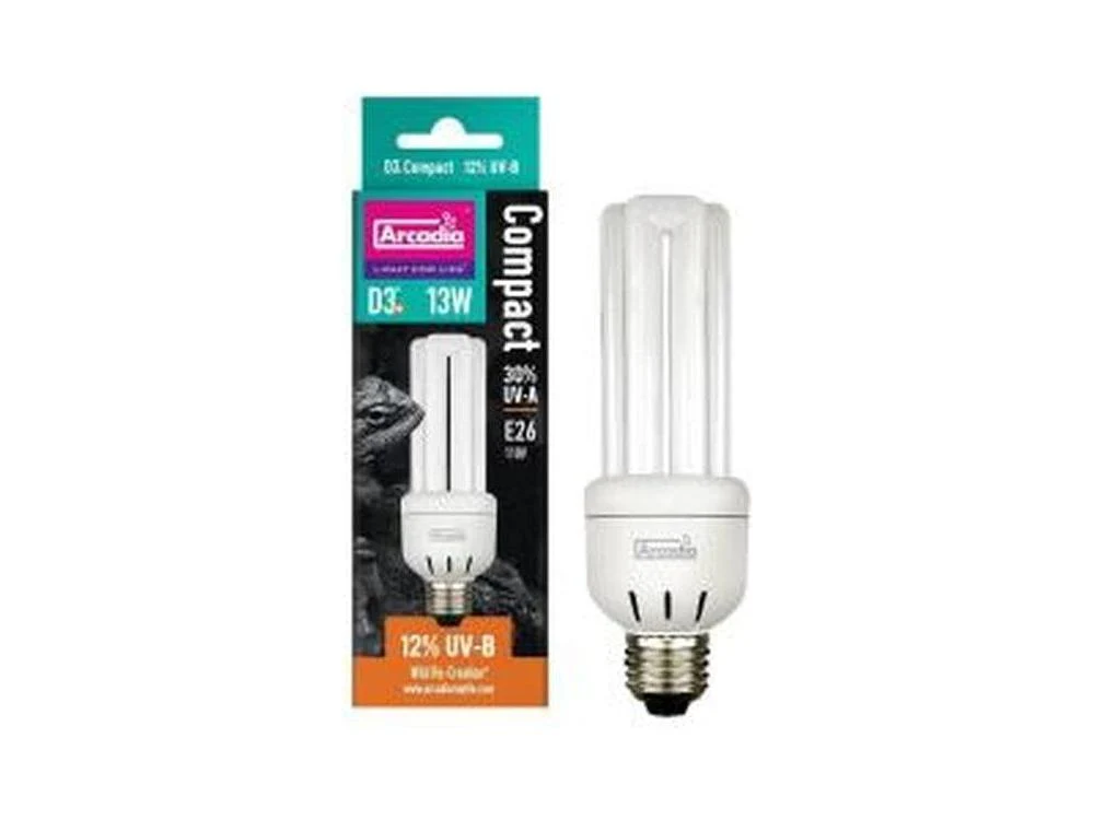 Arcadia D3 12% UVB Compact Bulb - 13W