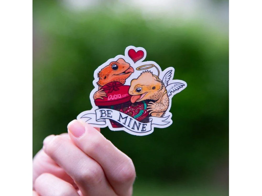 Be Mine Dragon Sticker - Image 2