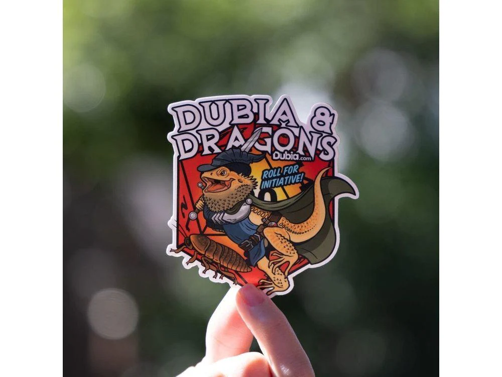 Dubia & Dragons Sticker - Image 2