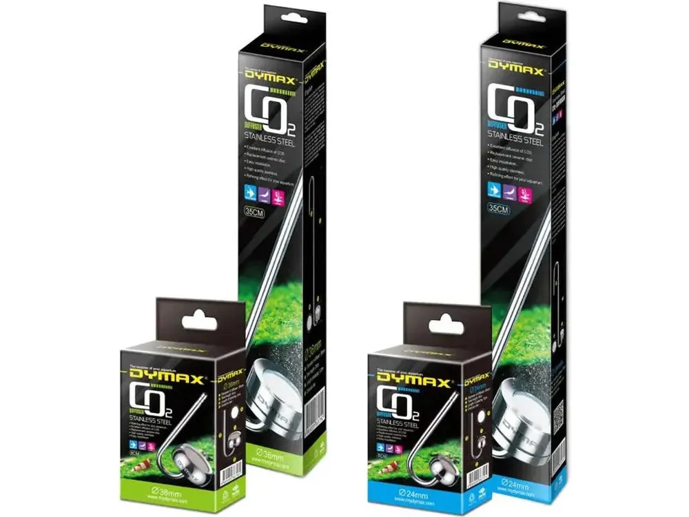 Dymax Stainless Steel CO2 Diffuser (36mm-D / 30cm-L)