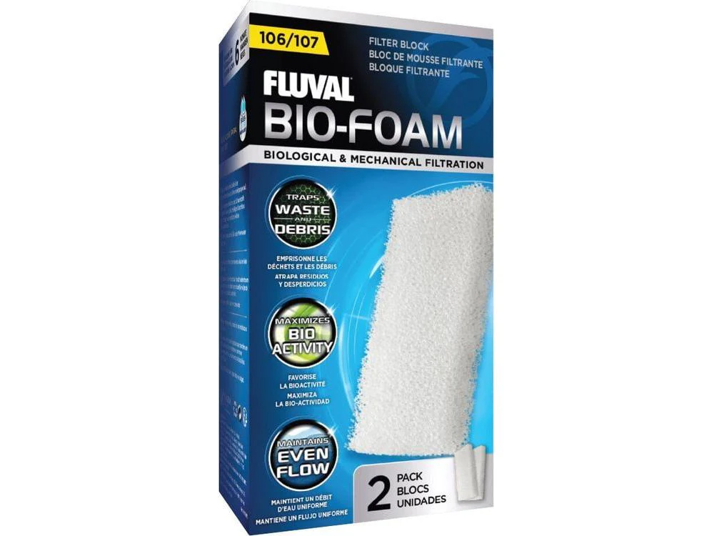 Fluval 106/107 Bio Foam, 2pcs