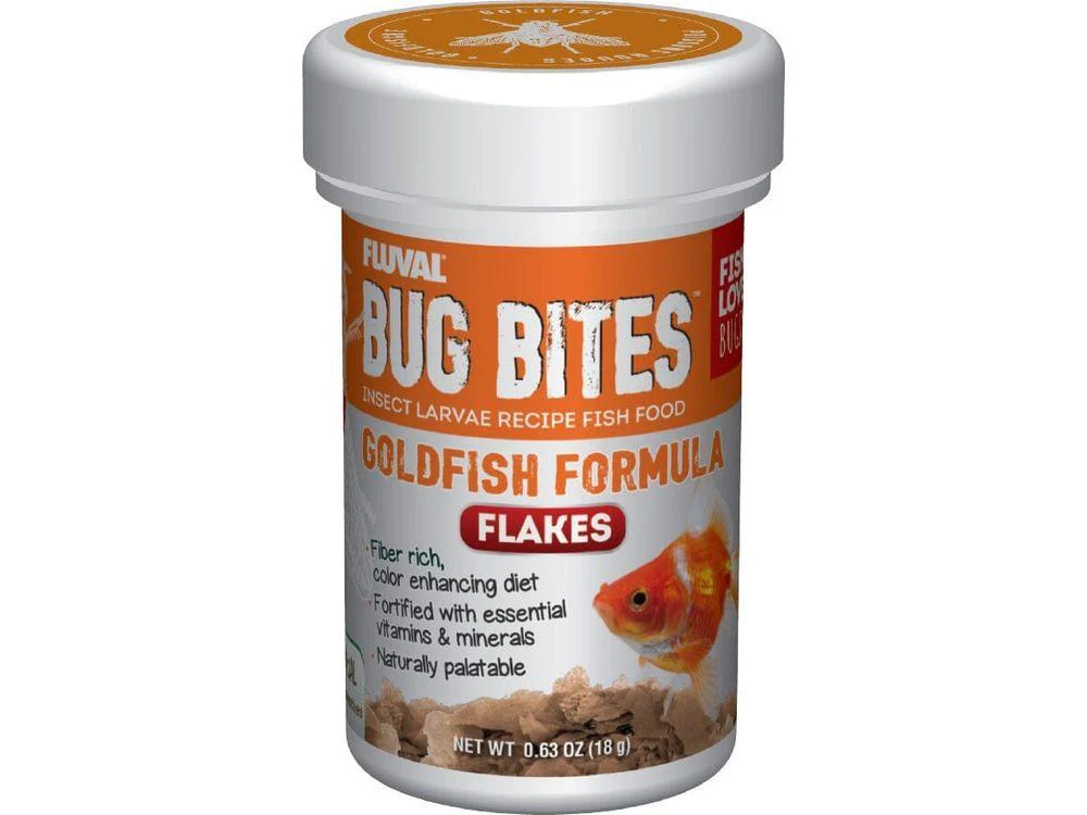 Fluval Bug Bites Goldfish Flakes 0.63oz
