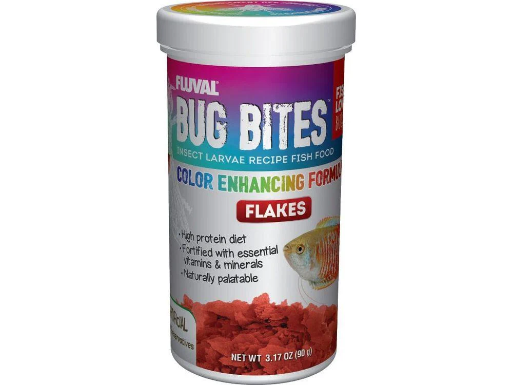 Fluval BugBites Color Enh. Flakes 3.17oz