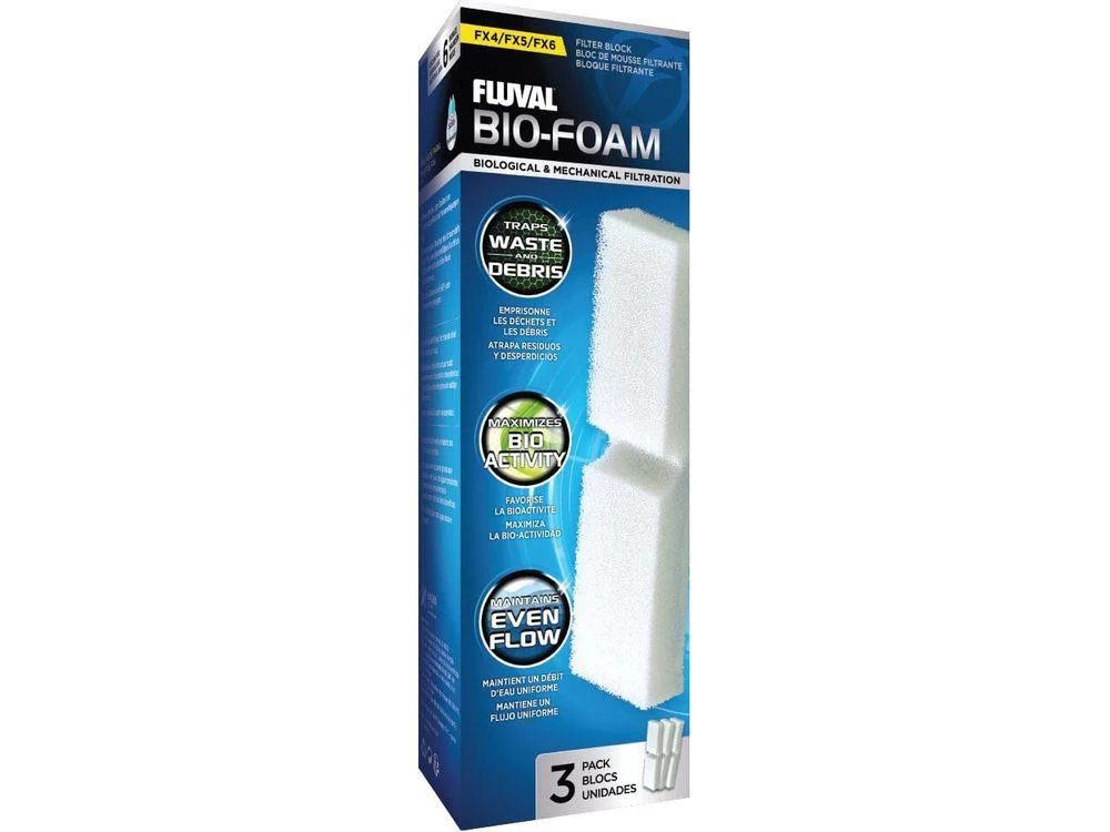 Fluval FX4/FX5/FX6 Bio Foam 2pcs (3 pack)