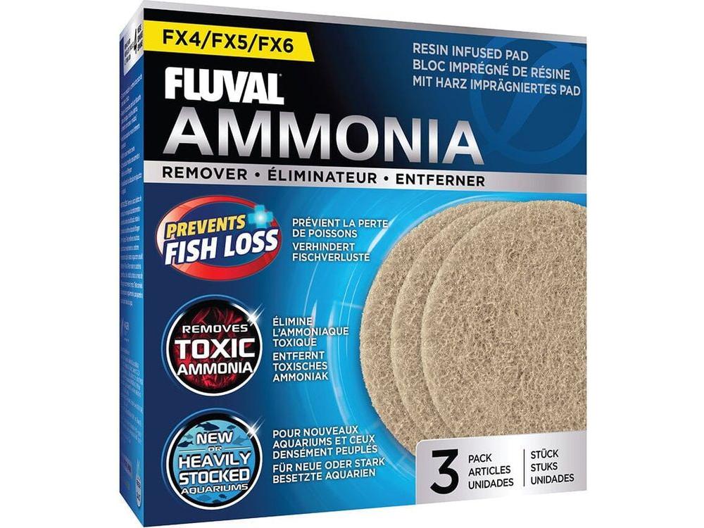 Fluval FX4/FX5/FX6 Ammonia Remover Pad, 3pk