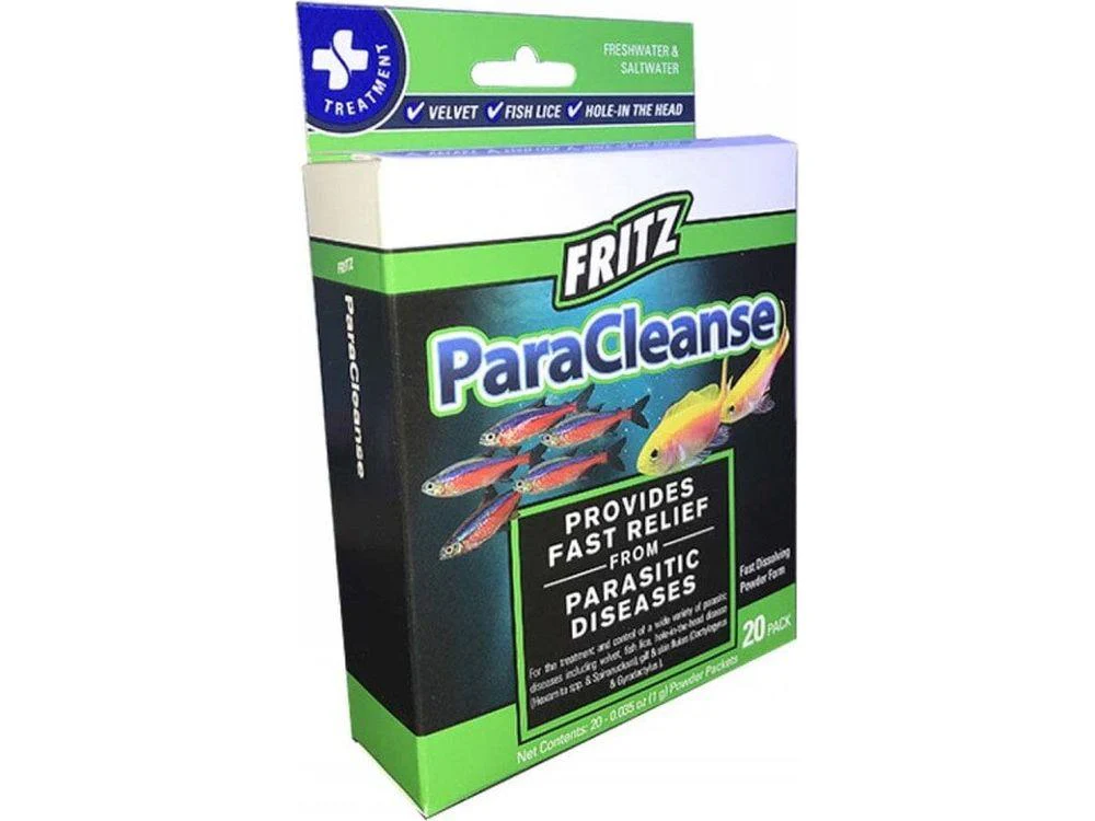 Fritz ParaCleanse Parasitic Fish Medication 20 ct
