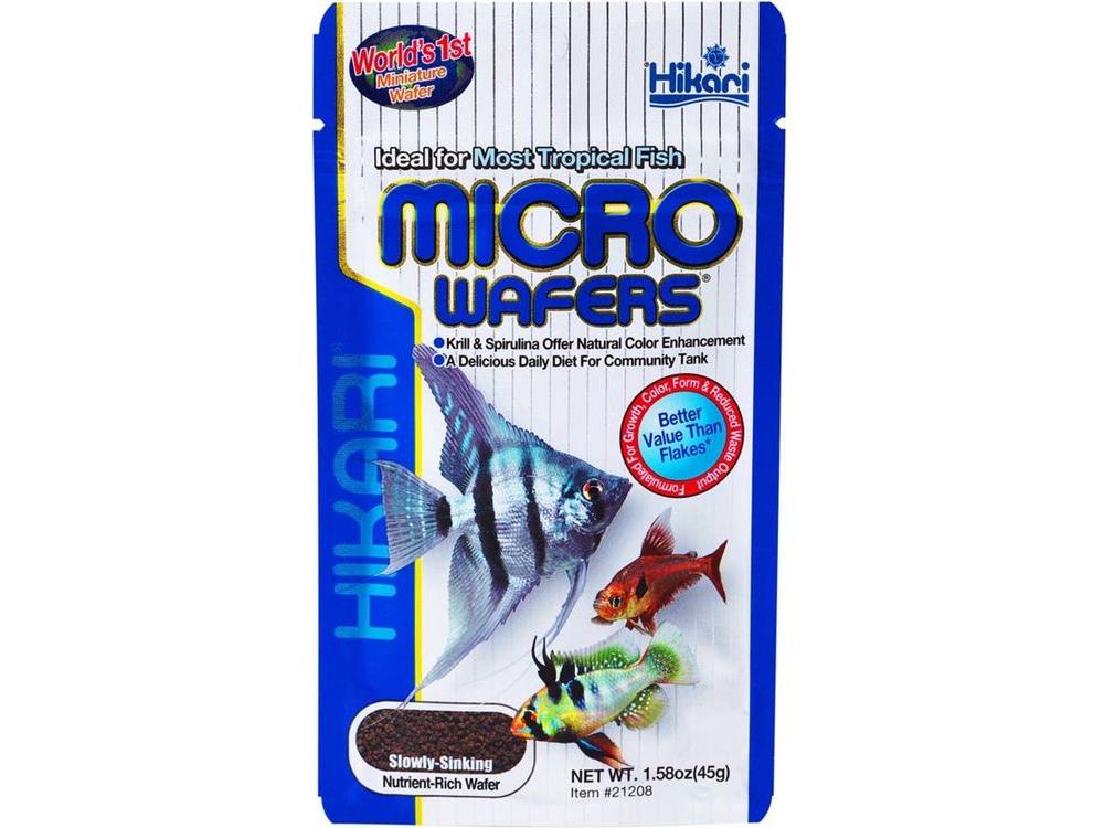 Hikari Tropical Micro Wafers Slow Sinking Wafer Fish Food 1.58 oz