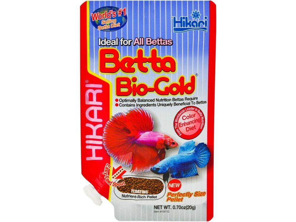 Hikari Betta BioGold Pellets Fish Food 0.7 oz