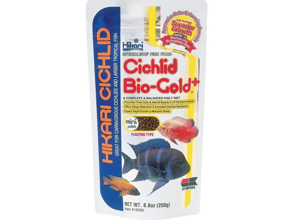 Hikari Cichlid BioGold+Mini Pellet Fish Food 8.8 oz