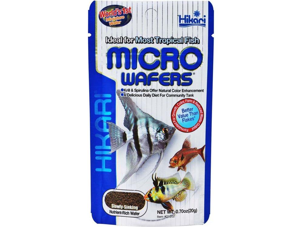 Hikari Tropical Micro Wafers Slow Sinking Wafer Fish Food 0.7 oz