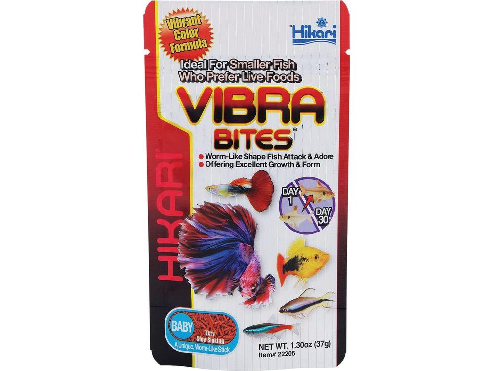 Hikari Vibra Bites Fish Food Baby 1.3 oz