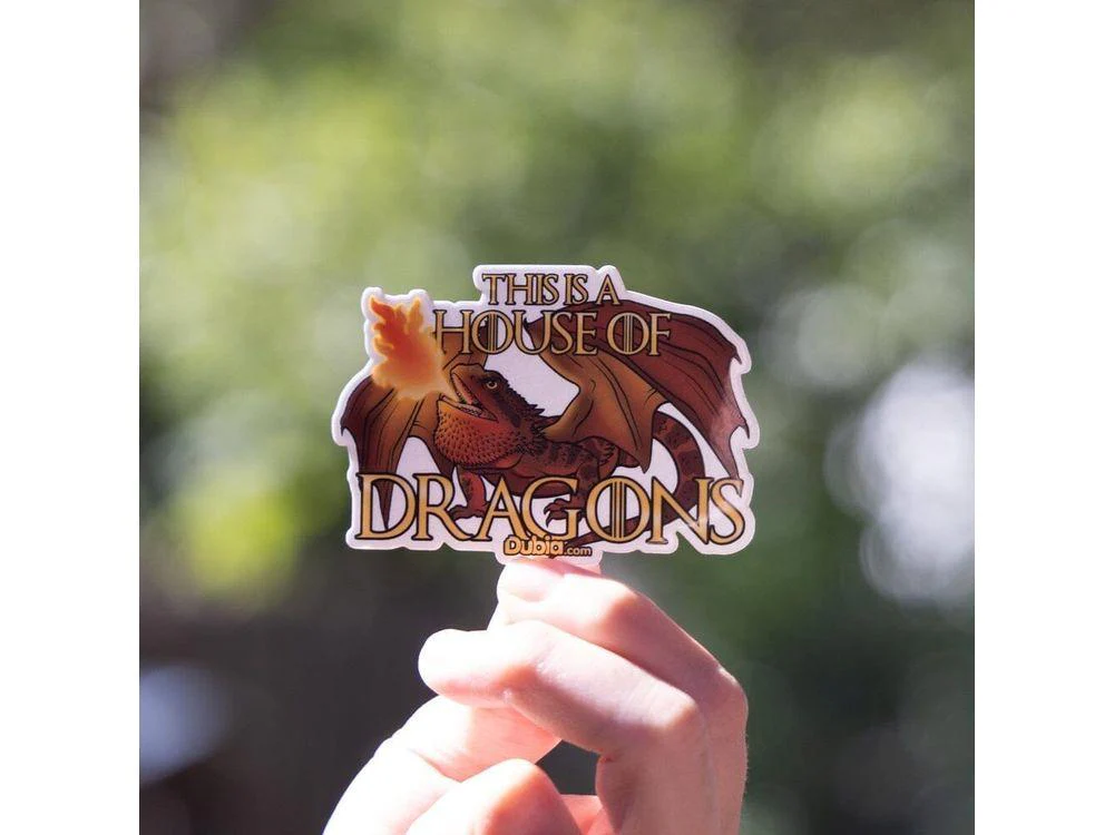 House of Dragons Sticker - Image 2