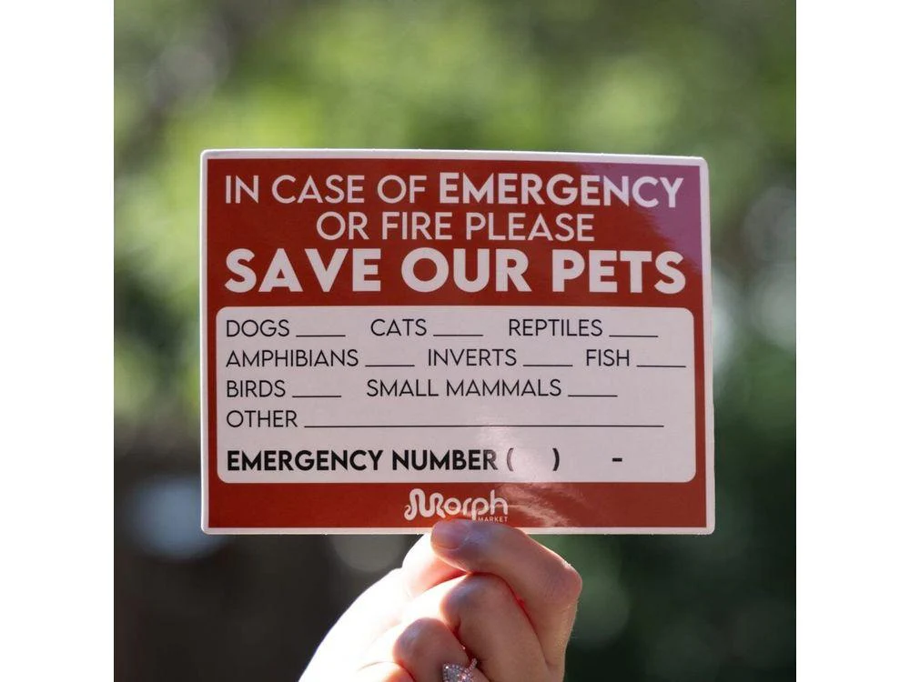In Case of Emergency Sticker - Image 2