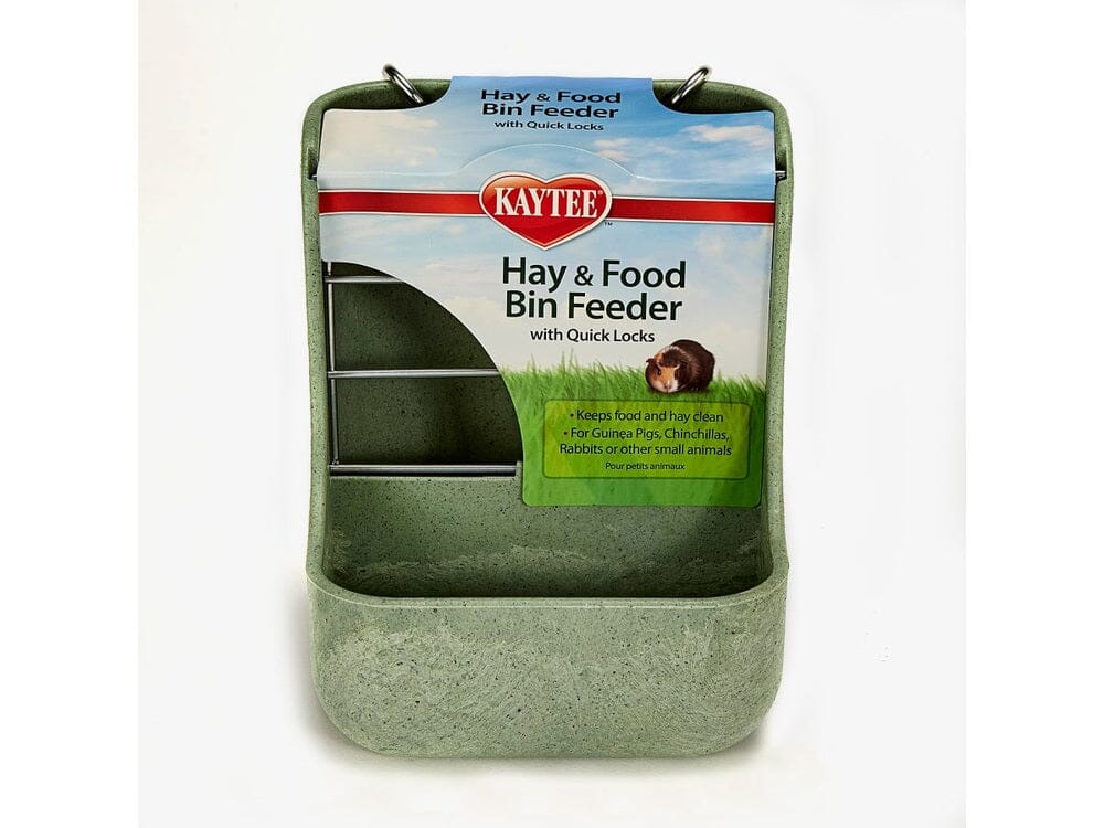 Kaytee Hay & Food Bin Feeder