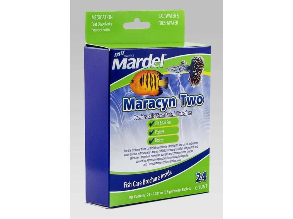 Mardel Maracyn 2 Antibacterial Medication 1ea/0.021 oz, 24 ct - Image 2