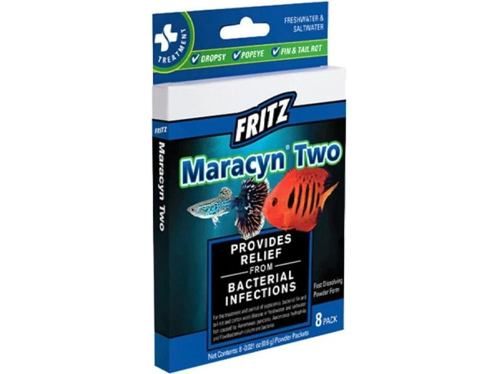 Fritz Maracyn Two Antibacterial Medication 8ct