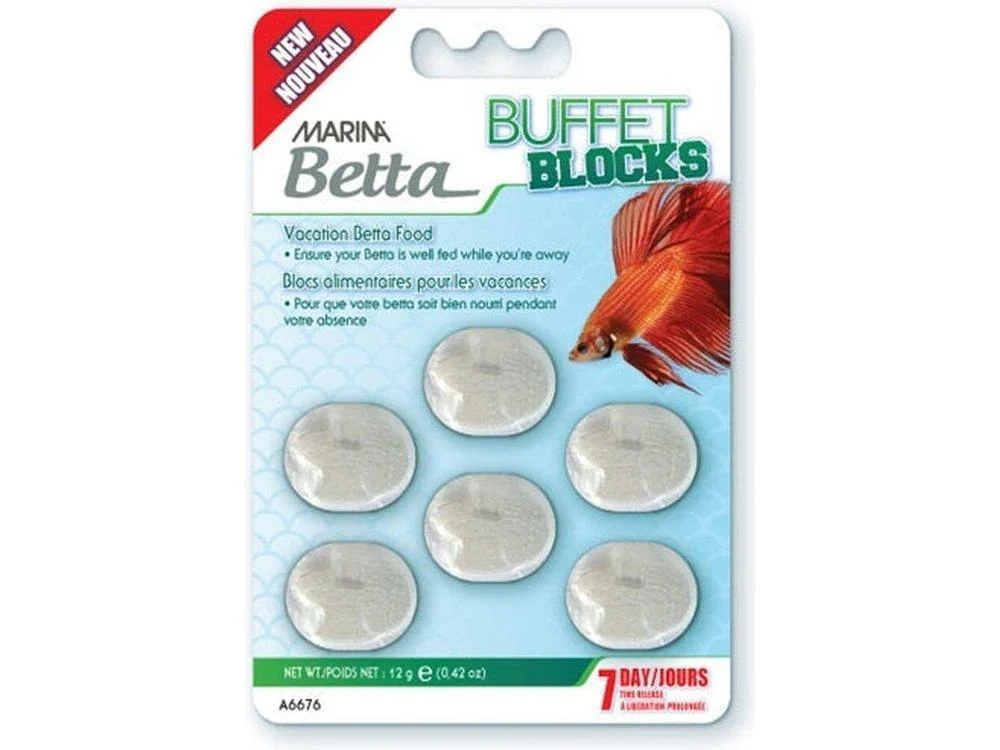 Marina Betta Vacation Block Food, .42oz