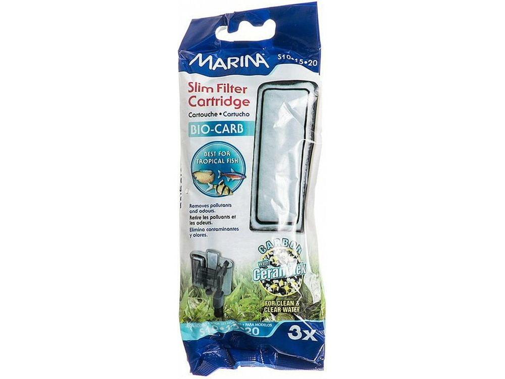 Marina Slim Filter Carbon Cartridge 3-pk