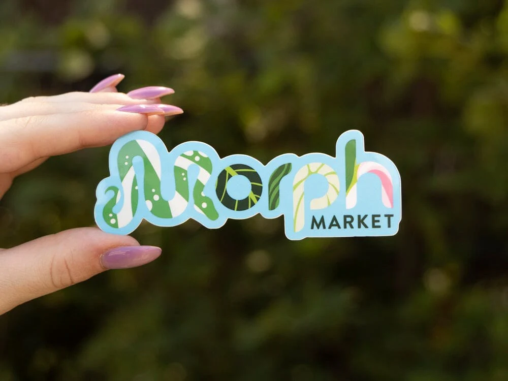 MorphMarket Floral Sticker
