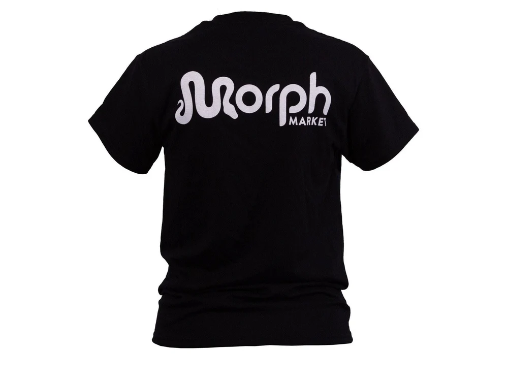 MorphMarket Black Logo T-Shirt