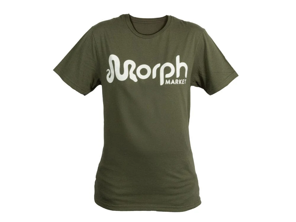 MorphMarket Olive Green Logo T-Shirt