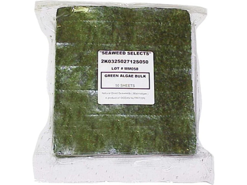 Ocean Nutrition Green Marine Seaweed Algae Fish Food 1ea/150 g, 50 ct - Image 2