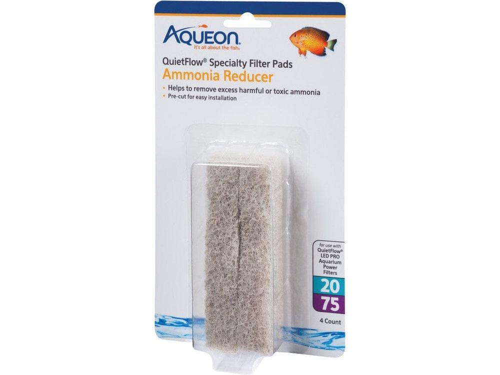 Quiet Flow Specialty Filter Pads Ammonia Reducer 20-75gal, 4ct