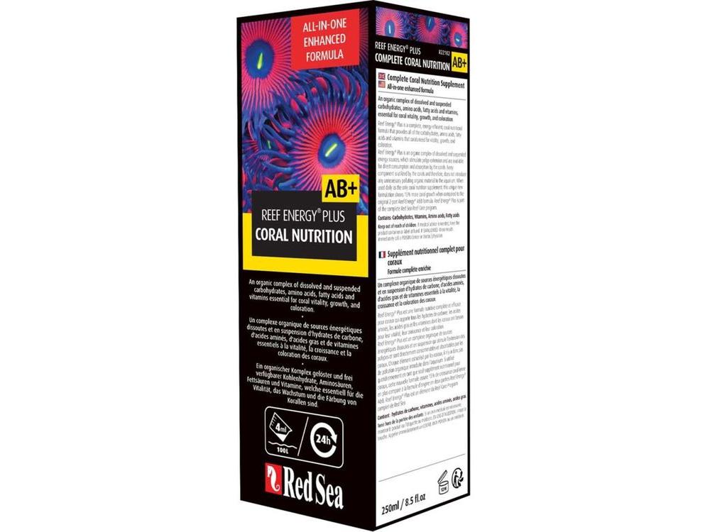 Red Sea Reef Energy Plus AB+ Coral Nutritional Supplement 1ea/8.45 fl oz