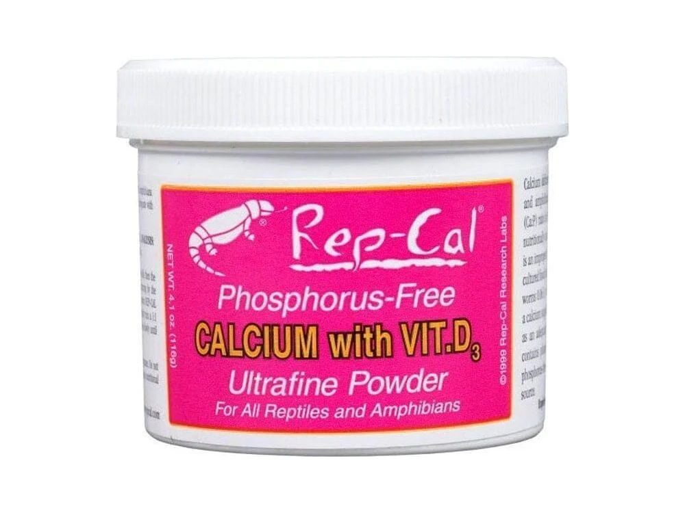 Rep-Cal Calcium with Vitamin D3, 3.3oz (Pink)