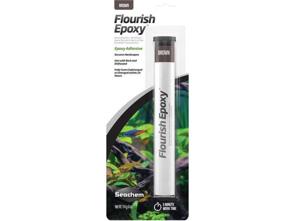 Seachem Laboratories Flourish Epoxy Brown 1ea/4 oz