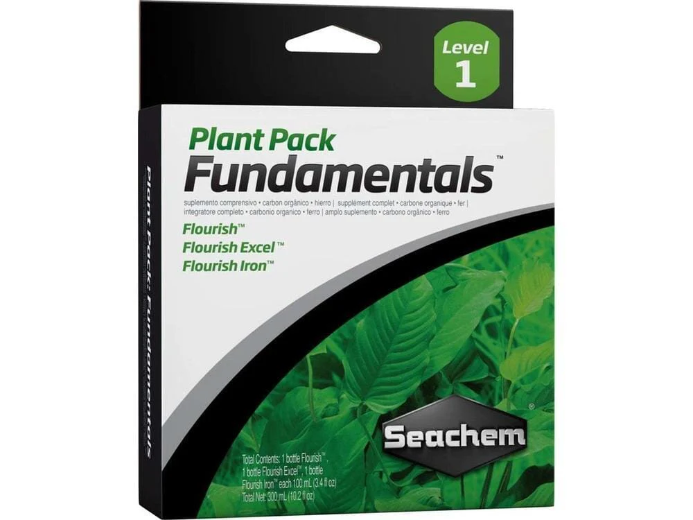Seachem Laboratories Plant Pack: Fundamentals 3 Plant Supplement 1ea/10.2 fl oz, 3 ct - Image 2