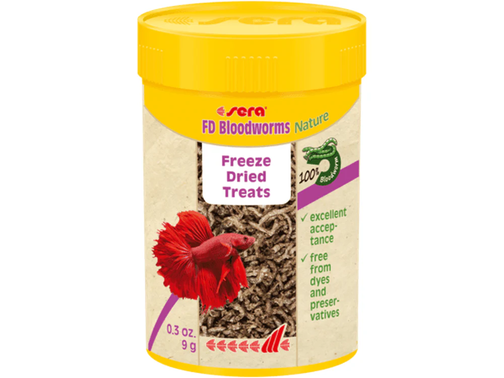 Sera FD Bloodworms Nature 0.3oz