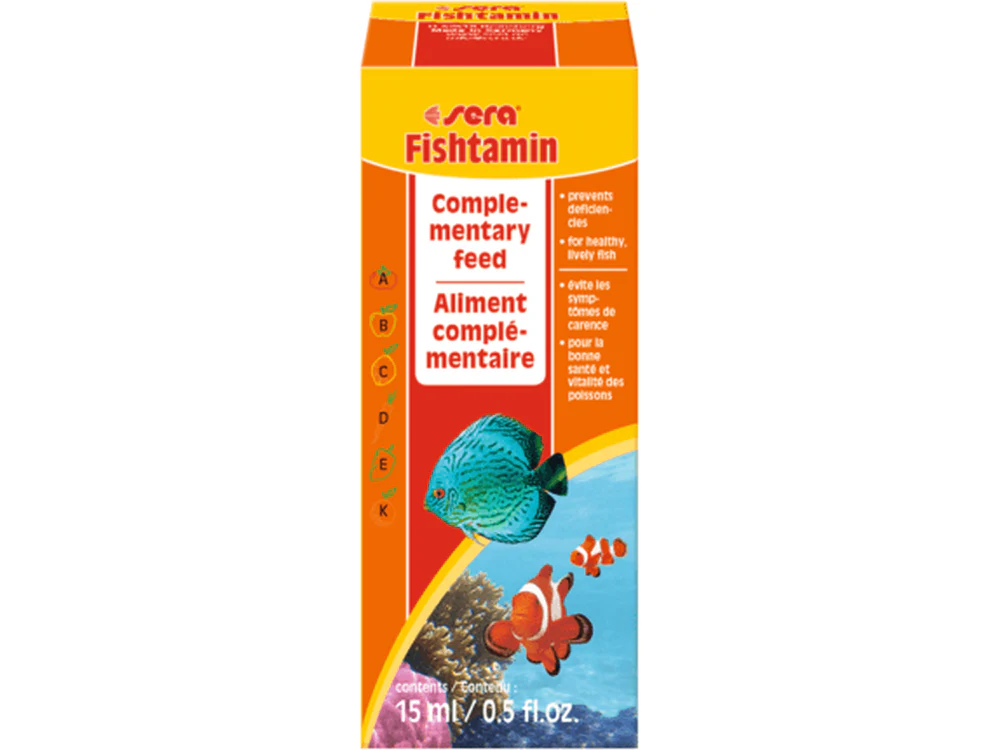 Sera Fishtamin 0.5 fl oz