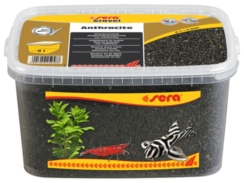 Sera Gravel Anthracite 1-3mm 6L