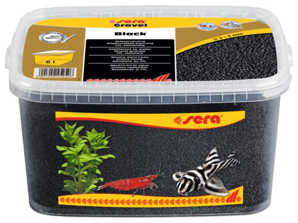 Sera Gravel Black 2-3mm 3L